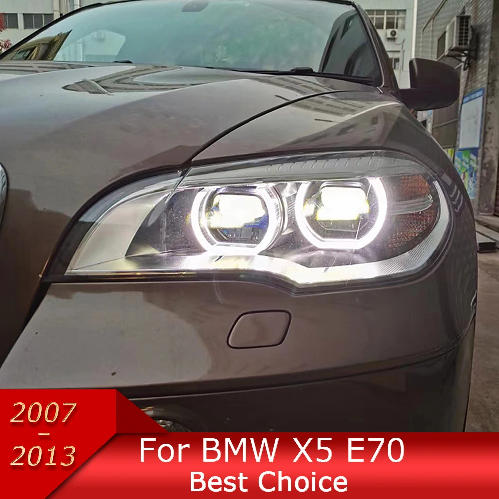 CarLightsforBMWX5E7020072013LEDAutoHeadlightAssemblyUpgrade