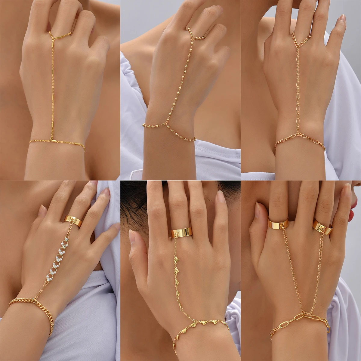 Discover more than 85 finger bracelet gold best 3tdesign.edu.vn