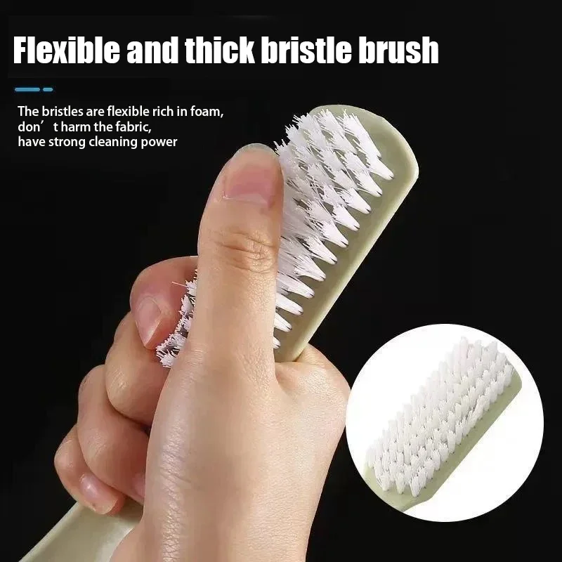 1Pcs Multifunctional Cleaning Brush Soft-bristled Shoe Brush Clothes Brush Shoe Clothing Board Brush Shoe Cleaner 3