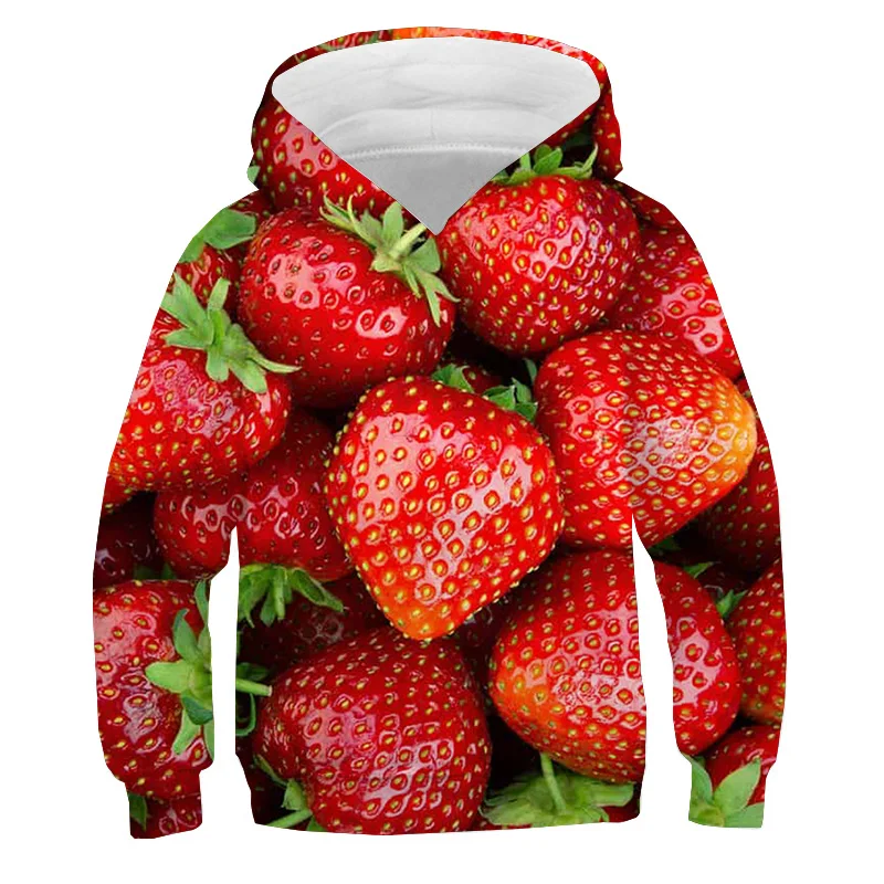 thumbnail image 1 of Sudadera con capucha con estampado de caramelos de colores, divertida sudadera con patatas fritas, jersey de macarrones para niños, camisetas de otoño, chándal informal, ropa para niños, 1 of 5