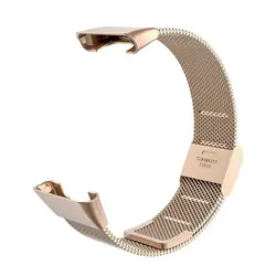 Enhanced Stainless Steel Watchband Replacement Strap (Rose gold)