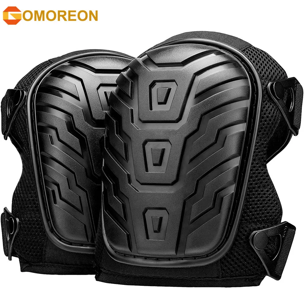 

1Pair Knee Pads for Work - Heavy Duty Foam Padding Kneepads for Construction, Gardening, Flooring with Comfortable Gel Cushion