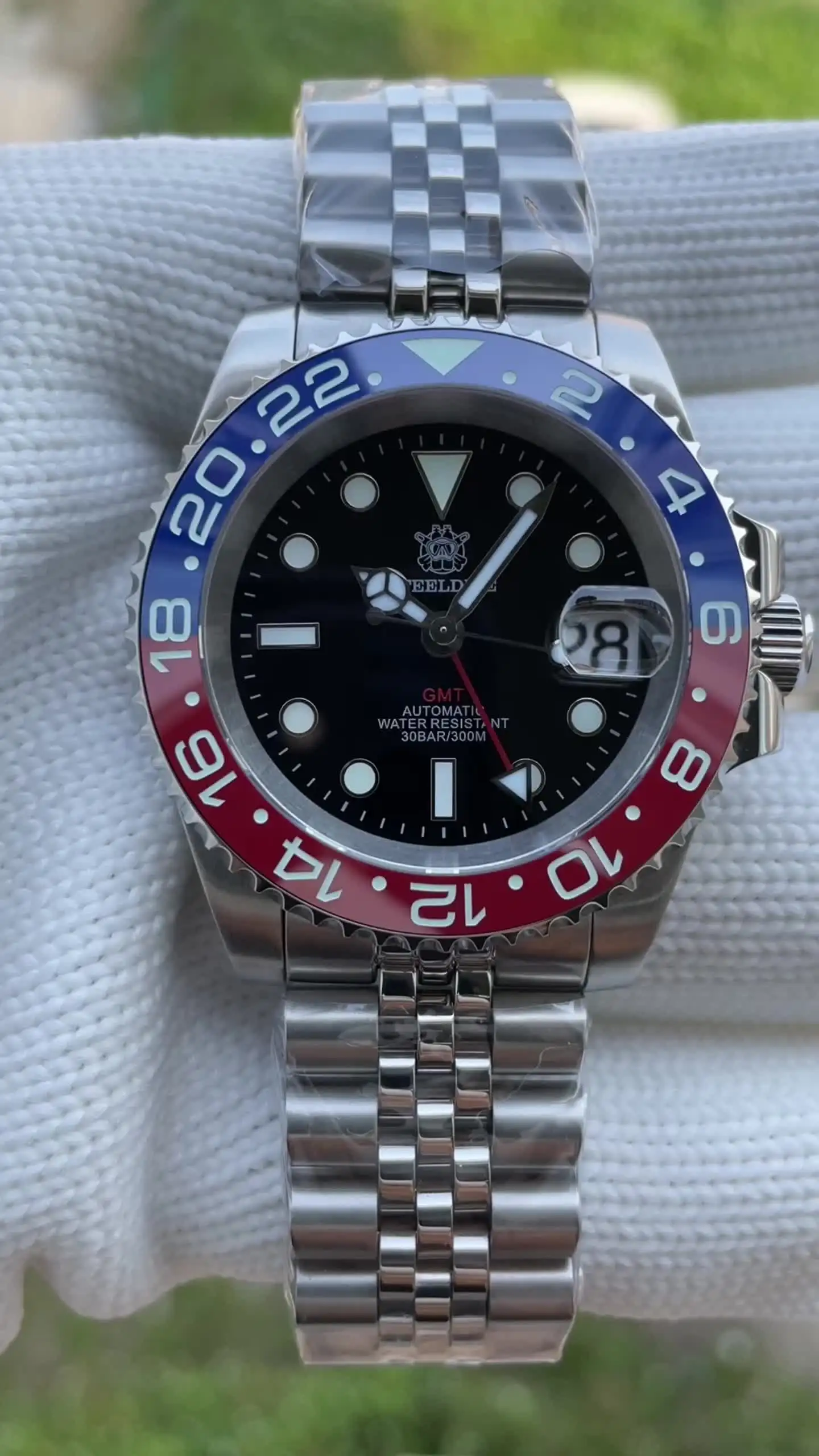 uyu NH34 Movement New Watch 2023 Four Hands GMT STEELDIVE 41MM SD1993