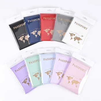 PU Leather Travel Passport Holder 1