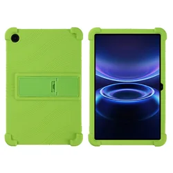 Redmi Pad 9.7 Inch Soft Silicone Protective Case with Adjustable Stand (Turquoise)