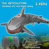 Remote Control Animal Funny RC Shark Toy  Bath Tub Pool Electric Toys for Kids Boys Children Cool Stuff Sharks Submarine  Prank 3