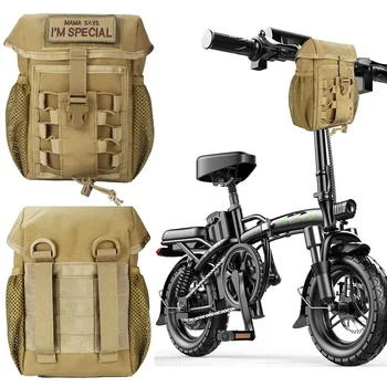 Borsa Tattica CS Dump Drop Pouch, Borsa Utilità Impermeabile in Nylon 1000D Pieghevole Molle per Escursionismo e Zaino da Uomo