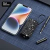 66W Mini Power Bank Portable External Battery Pack Built in Cable Diamond Pockets Power bank Spare Battery for iPhone16 Samsung 4