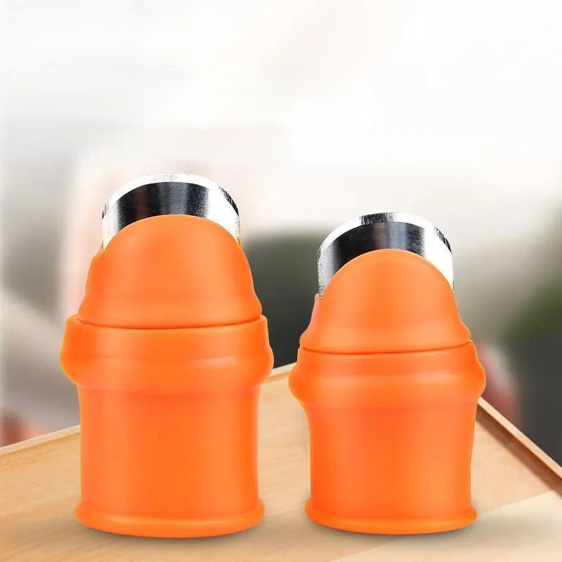 Finger Protector Thumb Knife Protector Gears Cutting Vegetable Harvesting Knife Pinching Plant Blade Scissors Gloves Silicone