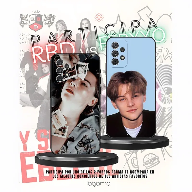 Cool Leonardo Dicaprio Young Phone Case Per Samsung Galaxy A31 A33 A21 A52 A13 A22 A02 A53 A50 A32 A73 A40 A20 A23 Cover Posteriore
