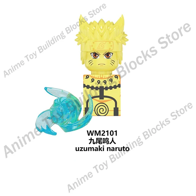 WM6109 Naruto building blocks Bricks assembly Kakashi Sasuke Uchiha Madara Anime Mini Action Figures Heads Toys kids Gifts WM2101