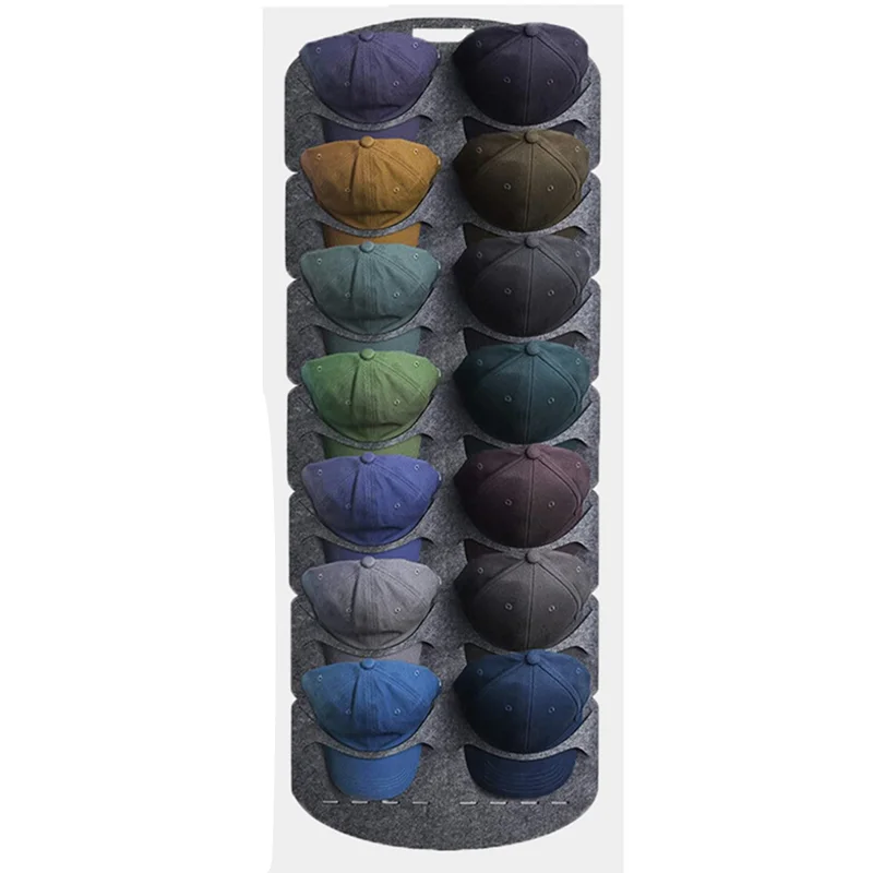 Felt Baseball Hat Storage Racks Storage Home Coat Racks Cap Bag Clip Travel Cap Rack