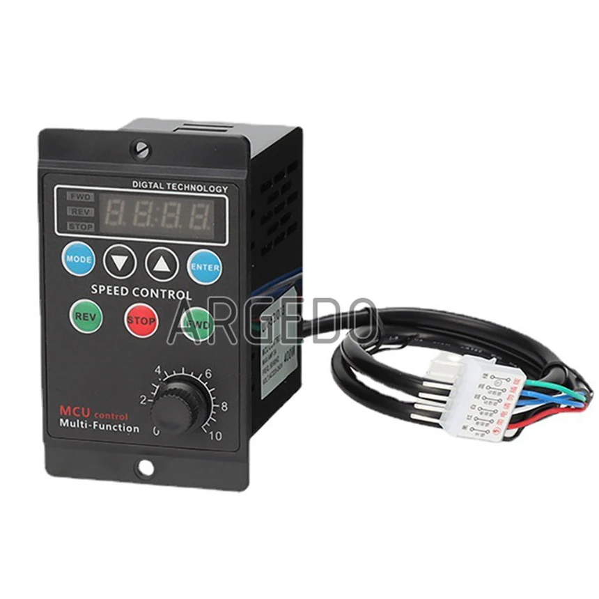 Programável 6120w 220v ac Painel-baseado Mcu Controlador de Velocidade do Motor Digital Governador com Display Led e Soft-start