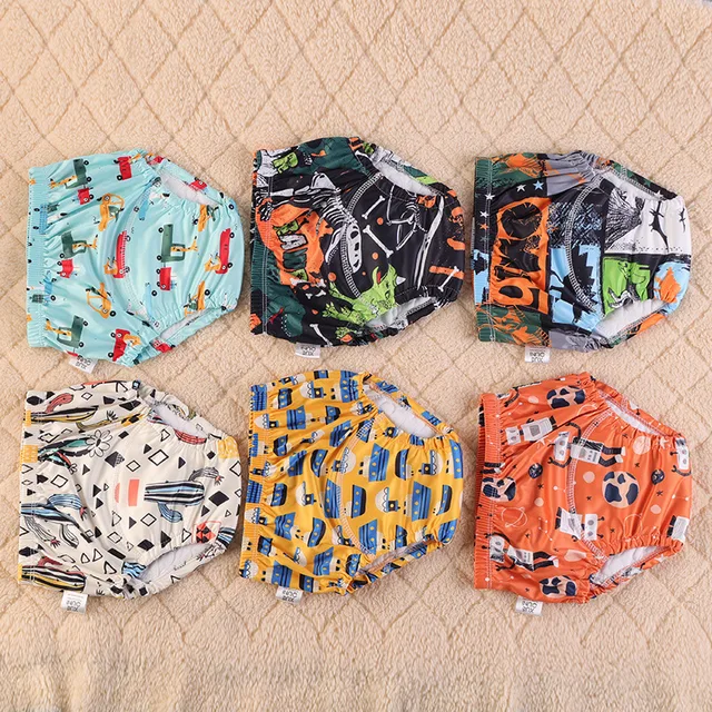 Baby Cotton Training Pants Panties Waterproof Cloth Diapers Reusable Toolder Nappies Diaper Baby Underwear - Image 2
