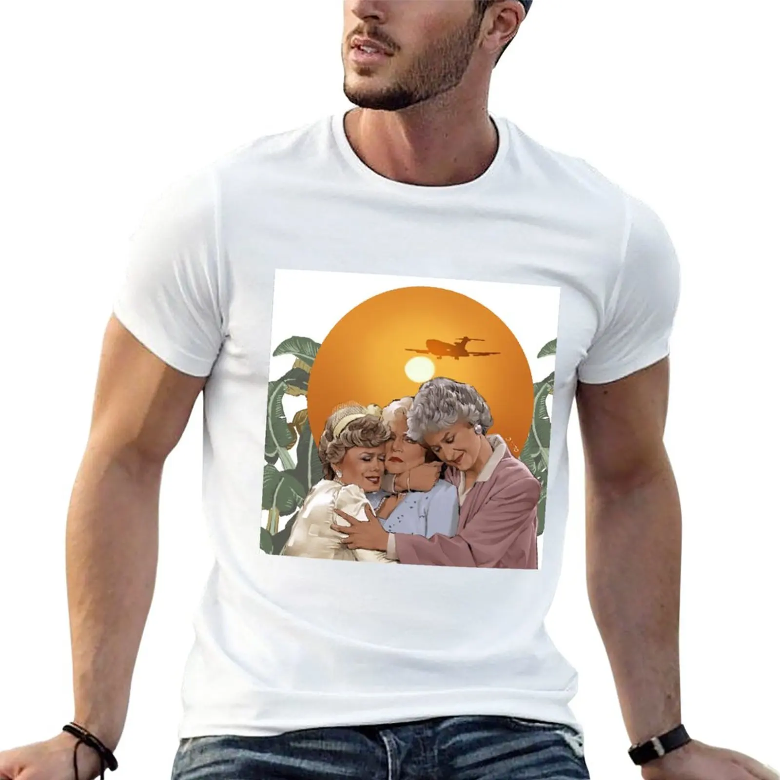 

New thank you for being a friend T-Shirt plus size tops sweat shirts black t shirt T-shirt men