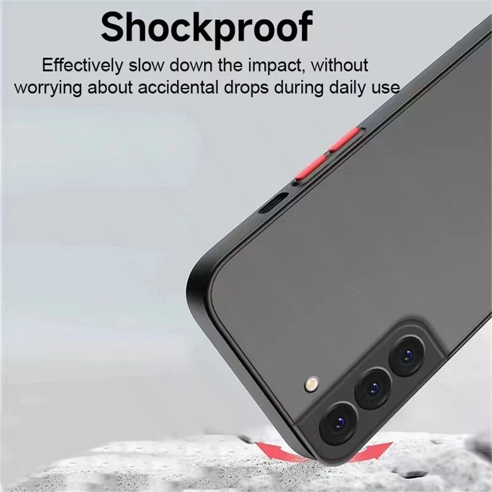 Phone Case Phone Protector Cover Shockproof Armor Case Soft TPU Bumper Clear Hard PC Cover For Samsung Galaxy S24 FE 5G