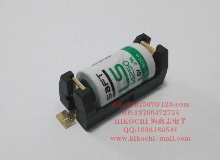 Батарейный отсек с держателем Фотоэлементы 1/2 aa 14250 SMT SMD батарейки shrapnel nylon