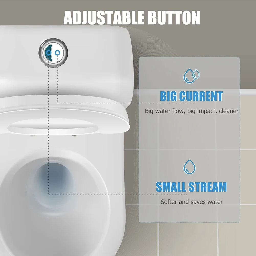 1pc Flush Toilet Button Toilet Flush Switch For Cistern Tank Flushing Water Saving Button push button switch,toilet flush button