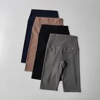 Five-point Yoga Pants in Summer Thin High Waist Slimming Fast-drying Running Sports Short Women's Fitness Clothing Cycling Pants