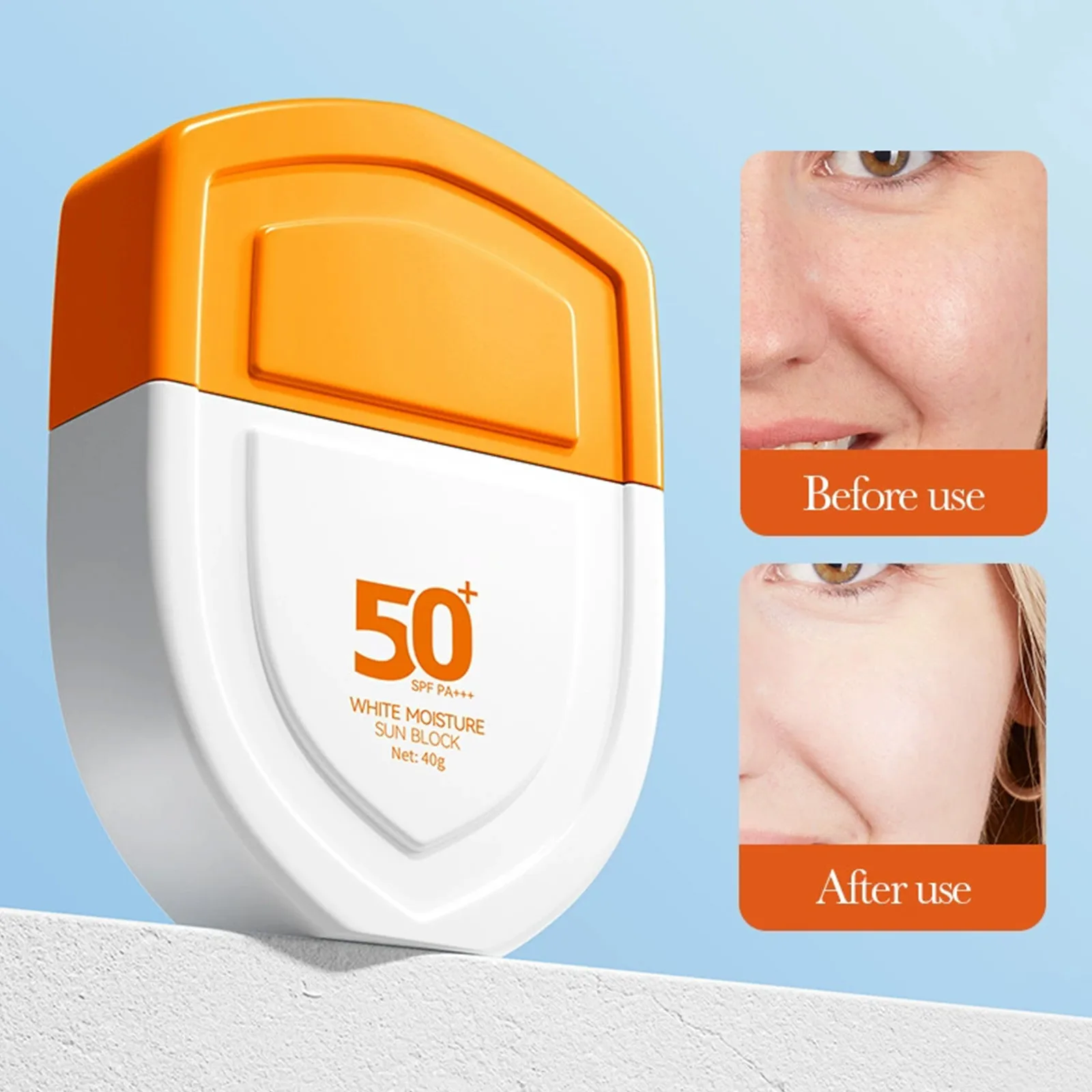 1-3PCS Moisturizing Sunscreen UV Resistant Suitable For Outdoor UseSeaside, Mountain Climbing Reduce UV Damage Summer Essentials