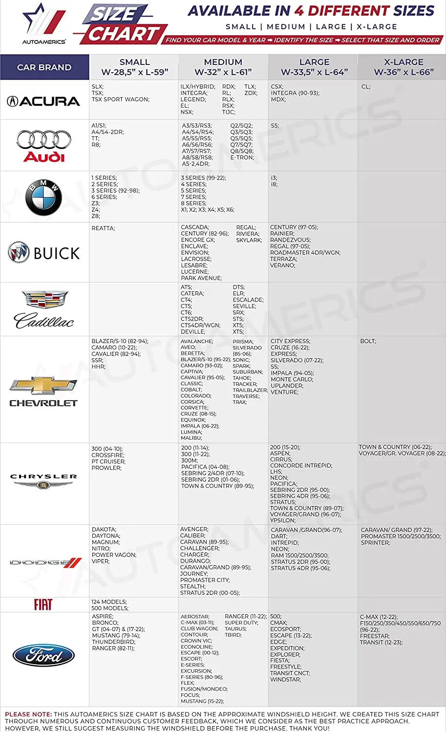 Рисунок 4 - Солнцезащитный козырек на лобовое стекло Autoamerics
