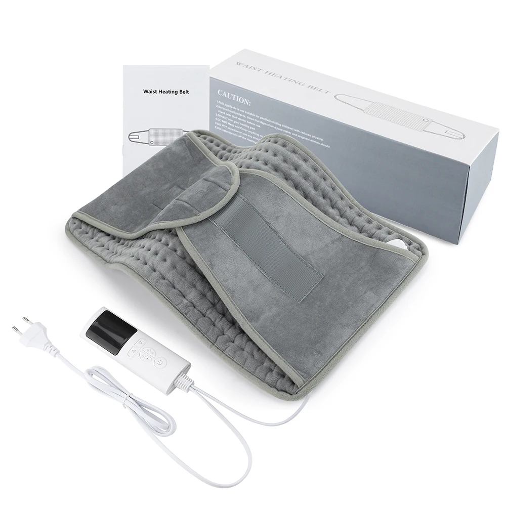 Heated Abdomen Belt Heating Lumbar Pads Waist Stomach Warmer Electric Uterus Leg