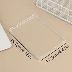 Clear Ultra - Slim Shockproof Protective TPU Tablet Case - Anti - Scratch Back Cover (1Pcs)