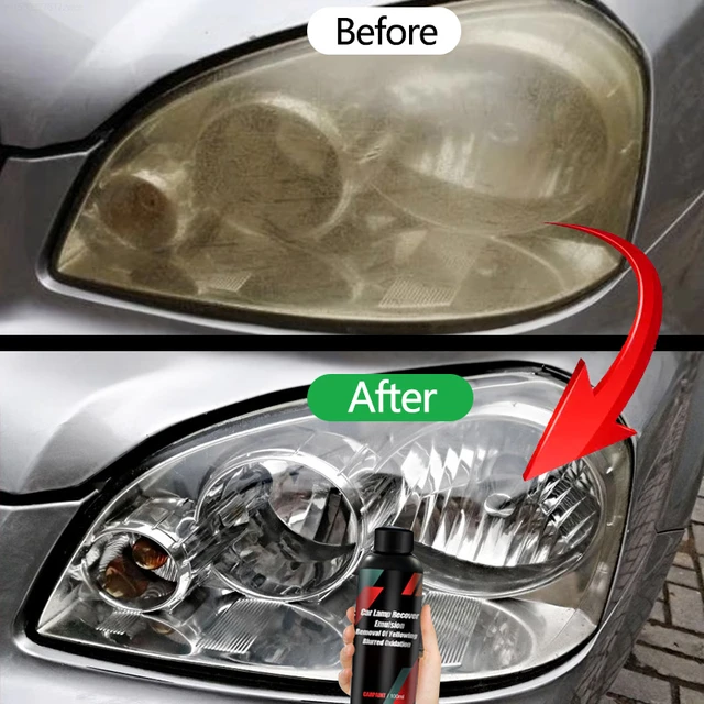 Car Headlight Cleaner 30ml Headlight Lens Restoration Fluid Repair Kit Car  Headlight Polishing Headlight Polish Refurbish Agent - AliExpress