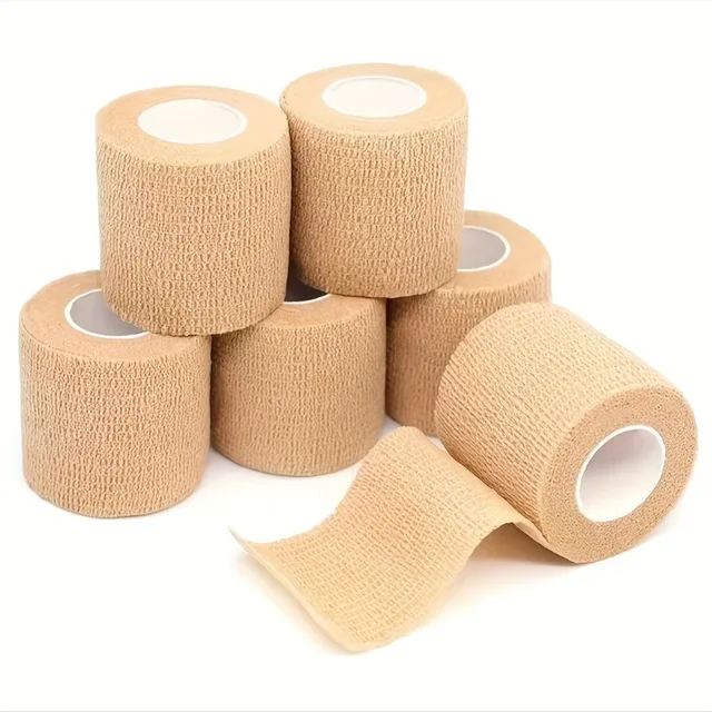 Portable Elastic Self-adhesive Bandage, Multi-color Breathable Sports Non-woven Finger Strap, Wrist, Ankle, Elbow, Shoulder Firs 2