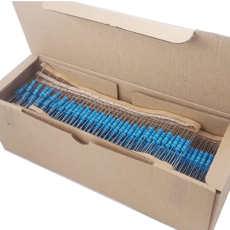 10pcs 2W Metal Film Resistor 1% 0.1R-2.2M Ohm