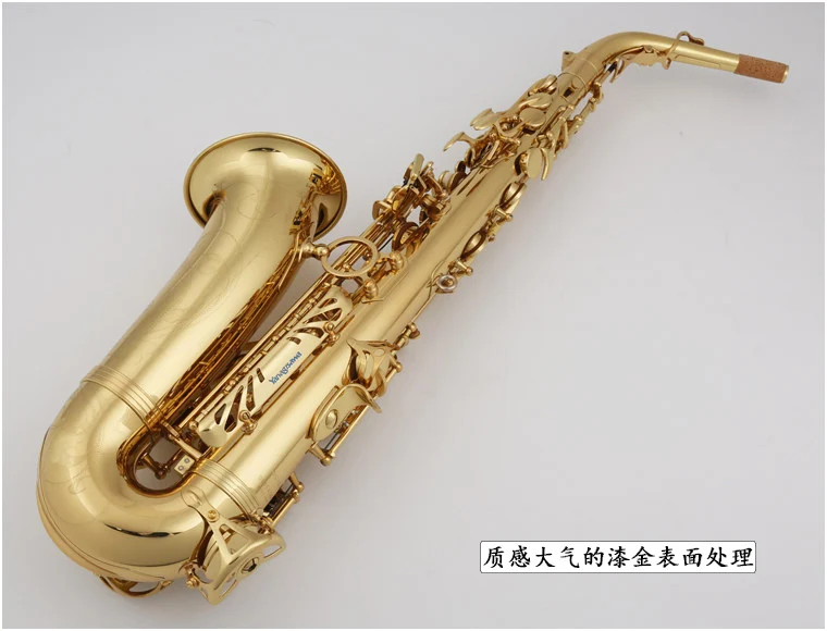 New W010 Curved Professional Alto Saxophone flat B flat Brass Sax Mouthpiece saxophone mouthpiece cushions saxophone musical instrument