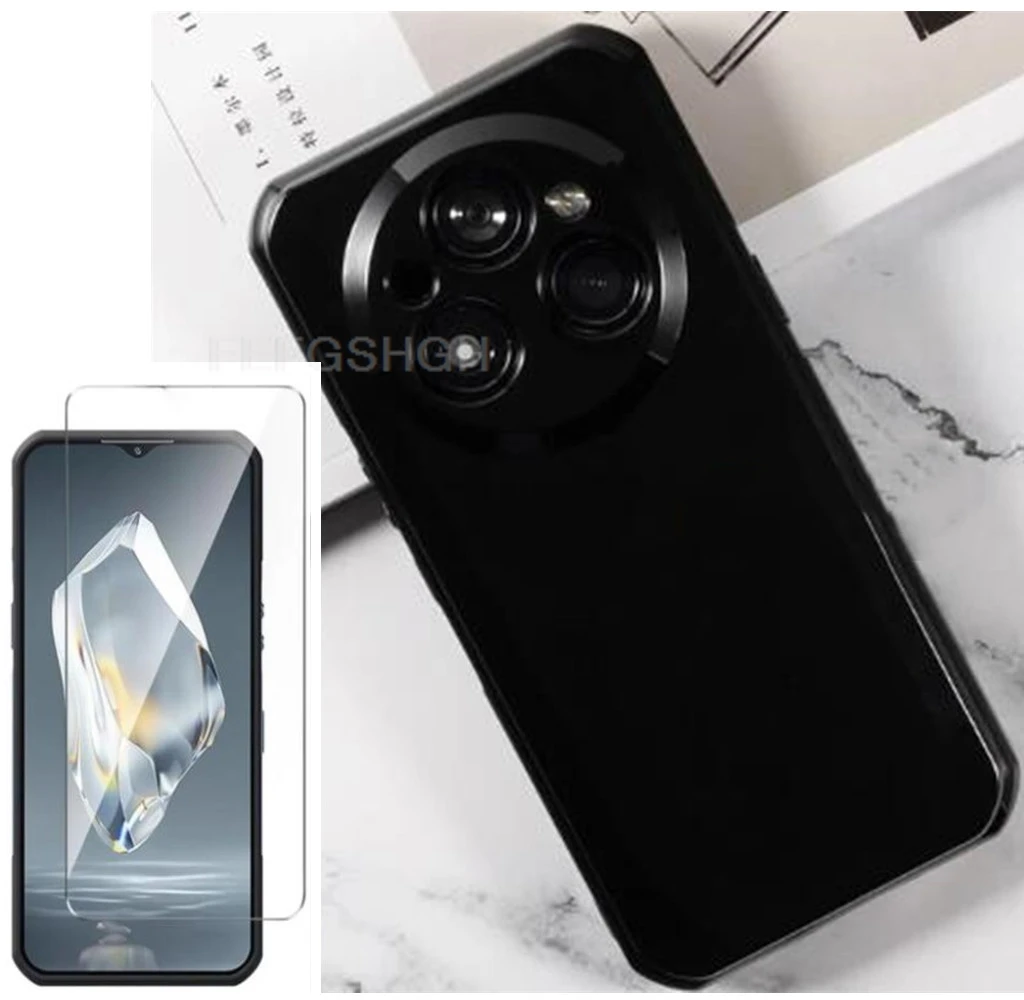 Protective Glass For Oukitel WP39 WP35 OukitelWP35 Case Silicone Clear Cover For Oukitel WP39 empered Glass 2