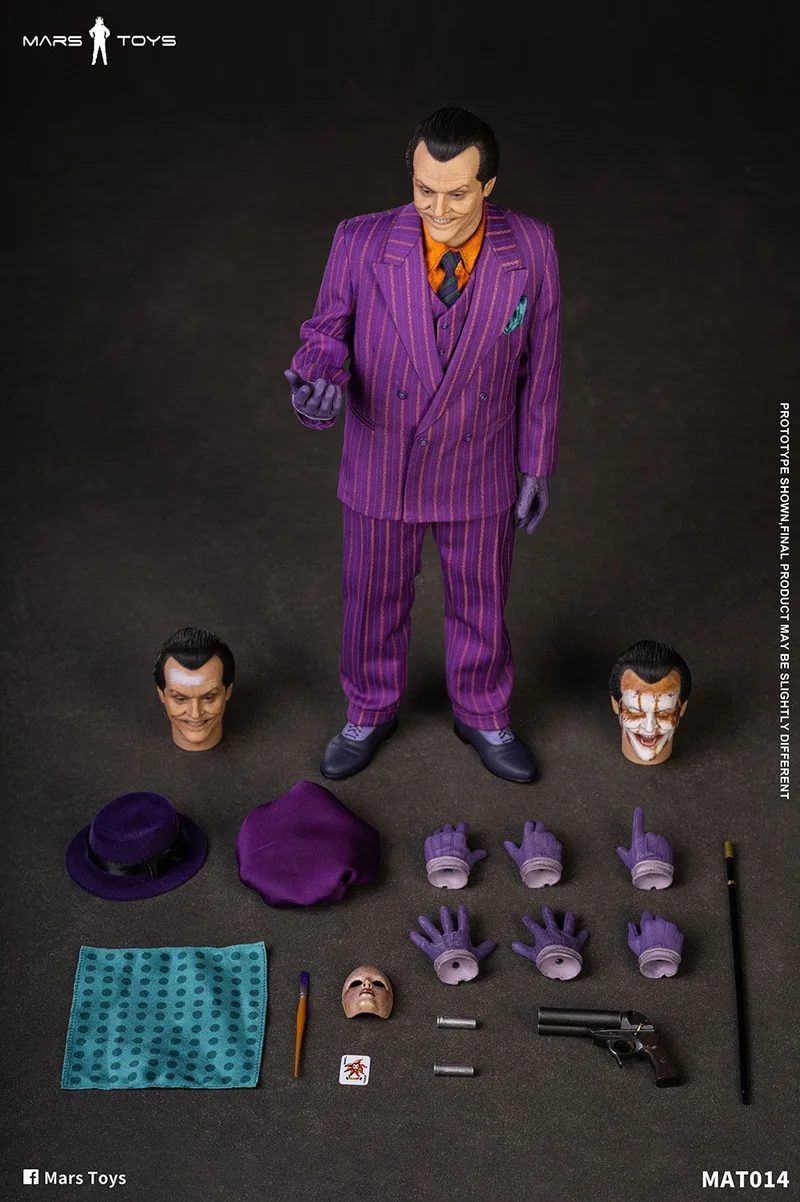 

Игрушки Spot Mars Mat014 1/6 г-н J 1989 Джек Николсон Джокер экшн-фигурка Коллекционная модель