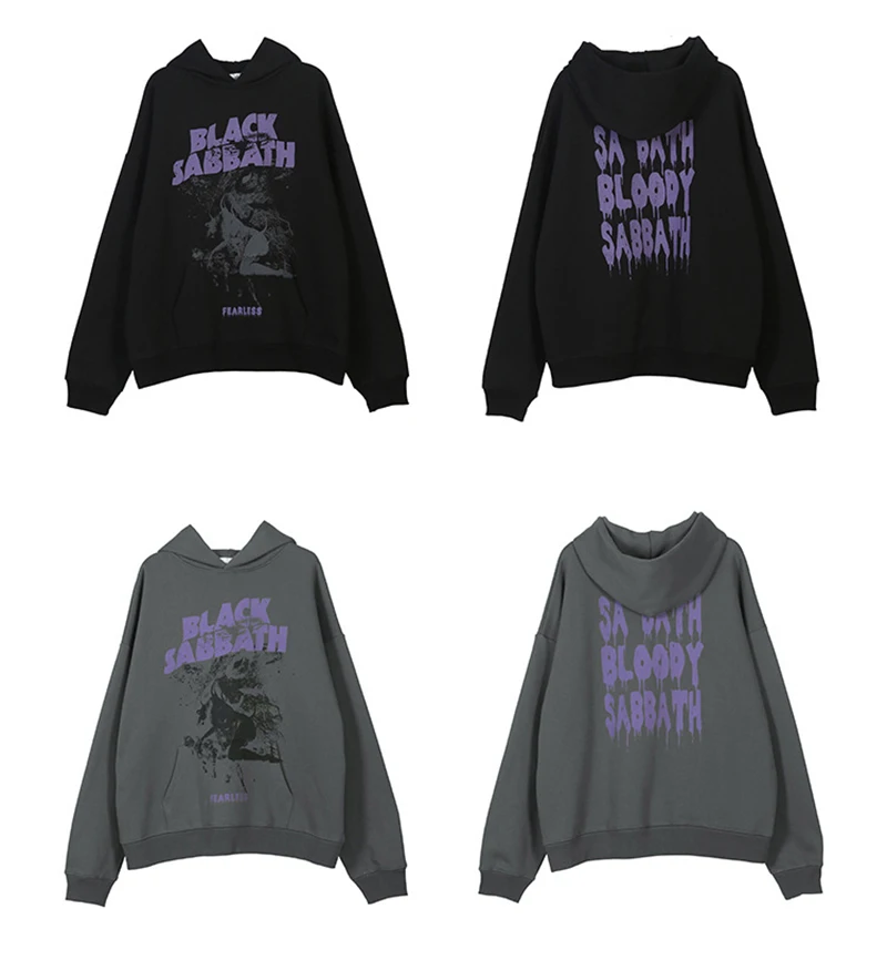Harajuku Oversized Unisex Hoodies Hip-Hop Loose Sweatshirt Graffiti  Letters Digital Printing Men Casual Streetwear Pullover sun hoodie