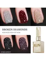 15ml Broken Diamond Halloween Christmas Nails Gel Nail Polish Adhesive Burst Flash Maillard Broken Diamond Adhesive 1