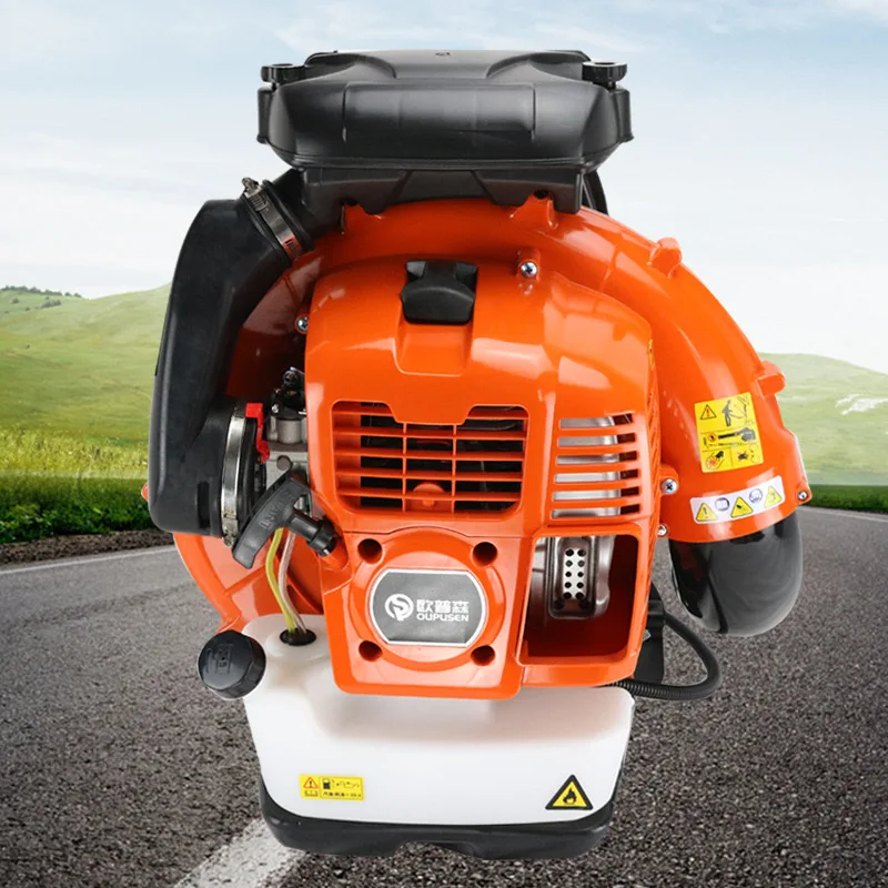 75.6cc Leaf Blower EB985 Two-Stroke Backpack High-Power Snow Blower Dust Removal Fire Extinguisher Cordless Blower 4