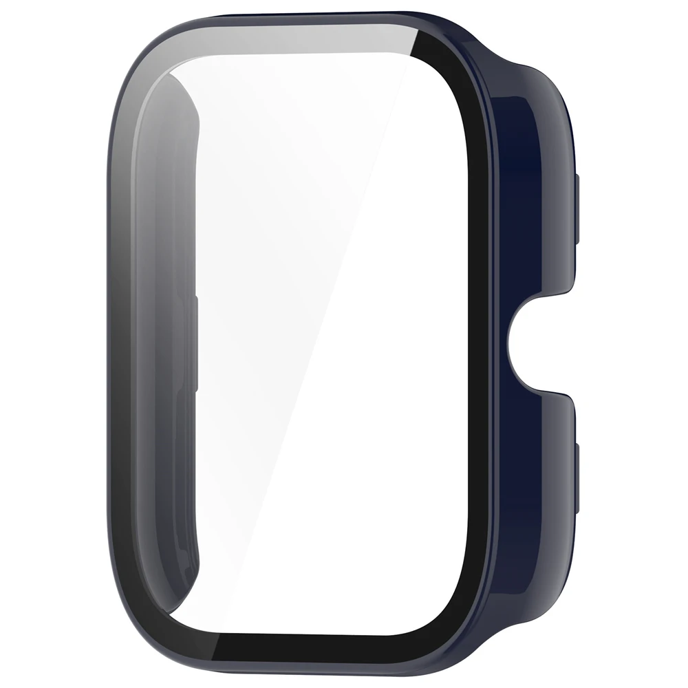 Durable One-Piece Watch Case with Tempered Glass Screen Protector
