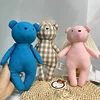 2025 New Baby Plush Toy Comforts Sleeping Cute Rabbit, Bear, Mouse Baby Girl Doll, Cloth Doll Doll 5