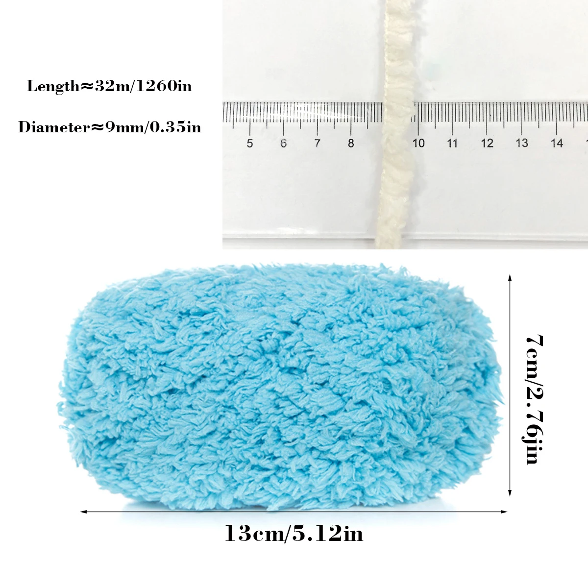 1pc Soft Hand Knitting Yarn DIY Velvet Coral Yarn For DIY Knitting And Crocheting Scarf Sweater Thick Blanket Line 32m 50g 2