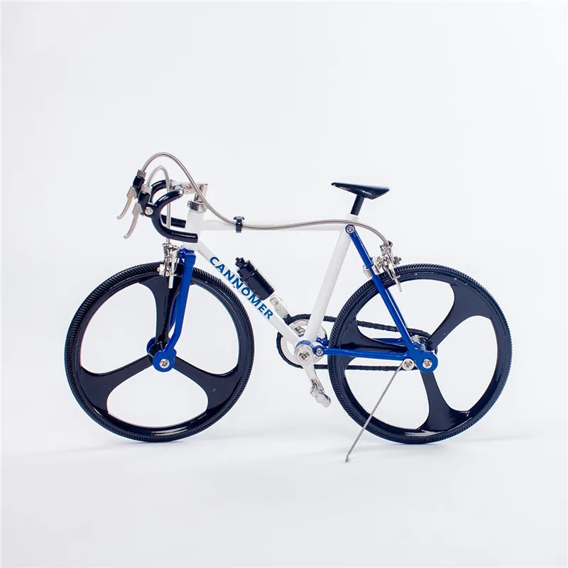 子供のためのミニチュア自転車,合金モデル,日曜大工,ロードバイク