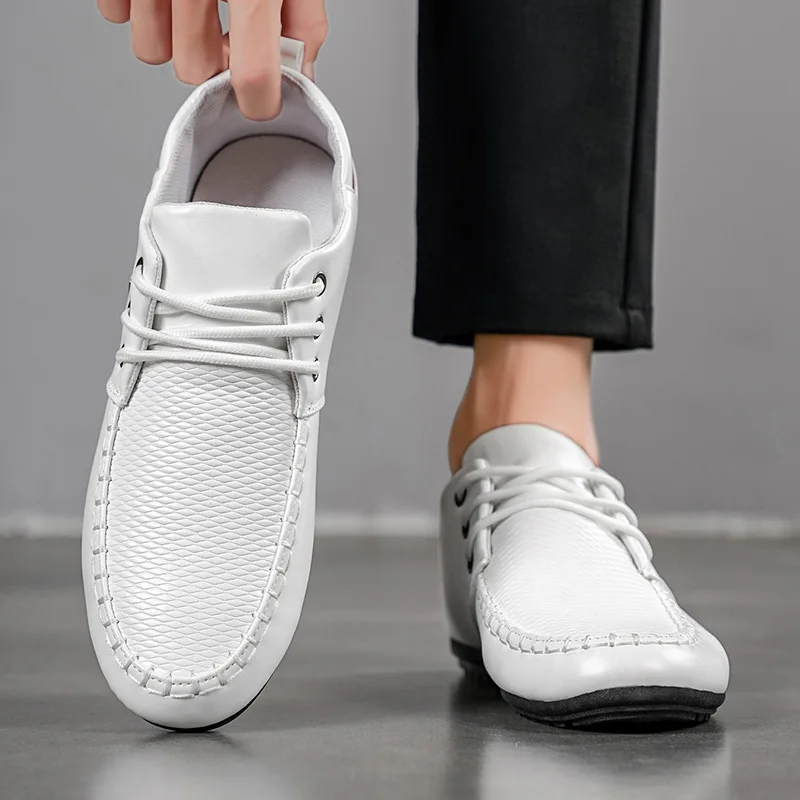Men's Lightweight Round Toe Casual Canvas Loafers View
