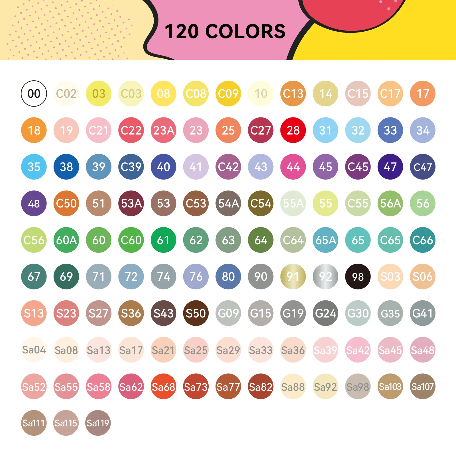 120 Colors Acrylic Marker Paint Pens Brush Tip Paint Marker for Rock Painting Wood Canvas DIY Crafts Making permanent markers acrylic paint markers