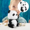 Elephant Money Piggy Bank The Gift Cartoon Panda Coin Container Anti-fall Jar Girls 3