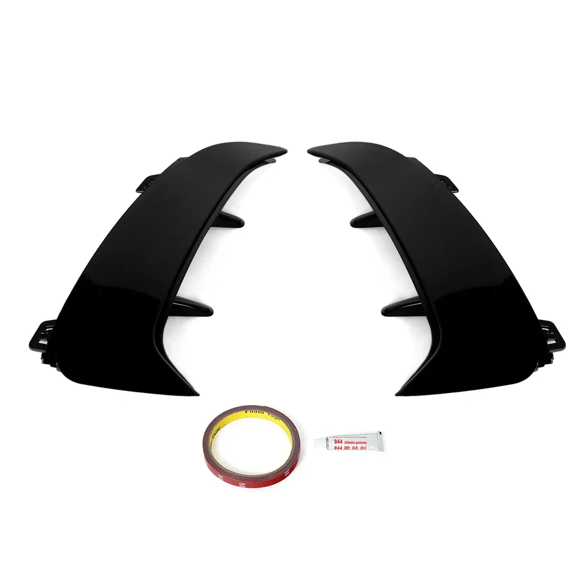 For Mercedes A Class W177 Rear Bumper Spoiler Canard A35 A180 A200 A220 A260 Sedan AMG Line 2018 2019 2020 2021 2022
