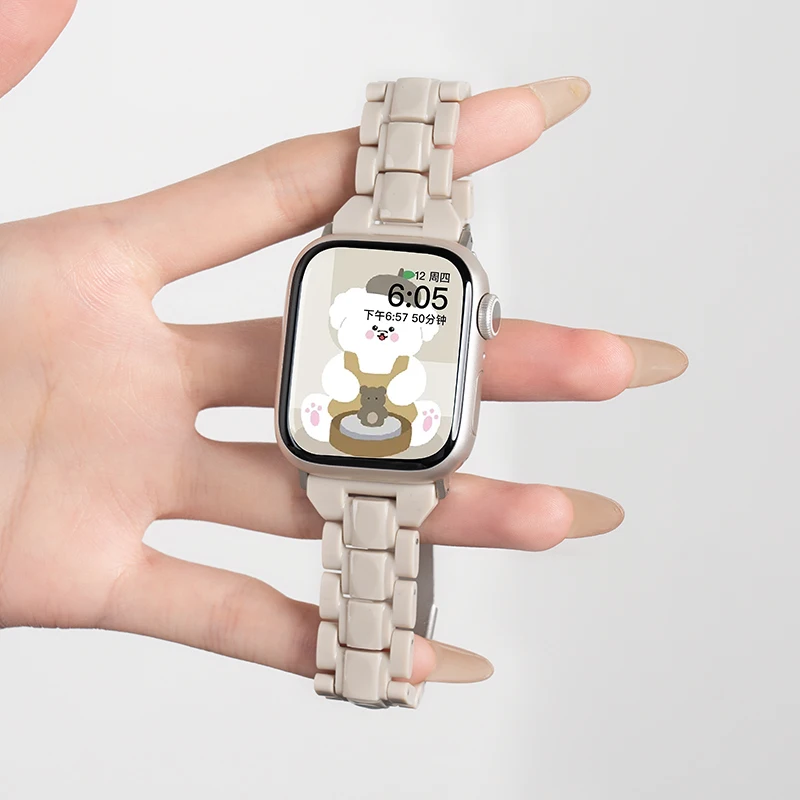 Colorful Transparent Watch Strap - Vibrant Bracelet Accessory