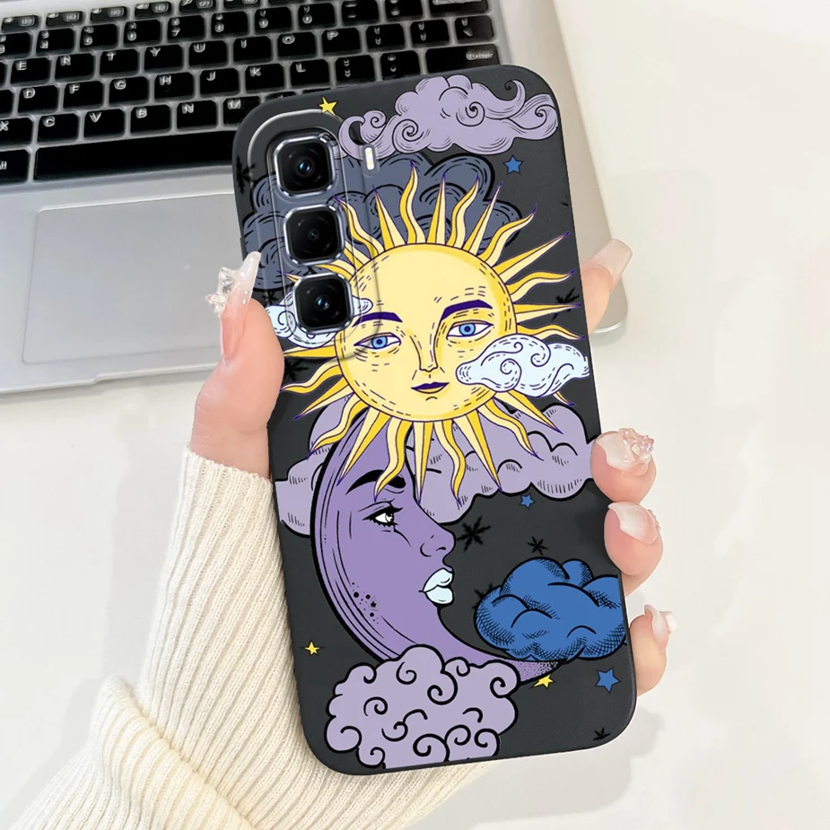 Luxury Art Painted Soft TPU Phone Case, Compatible with Select Infinix Models
