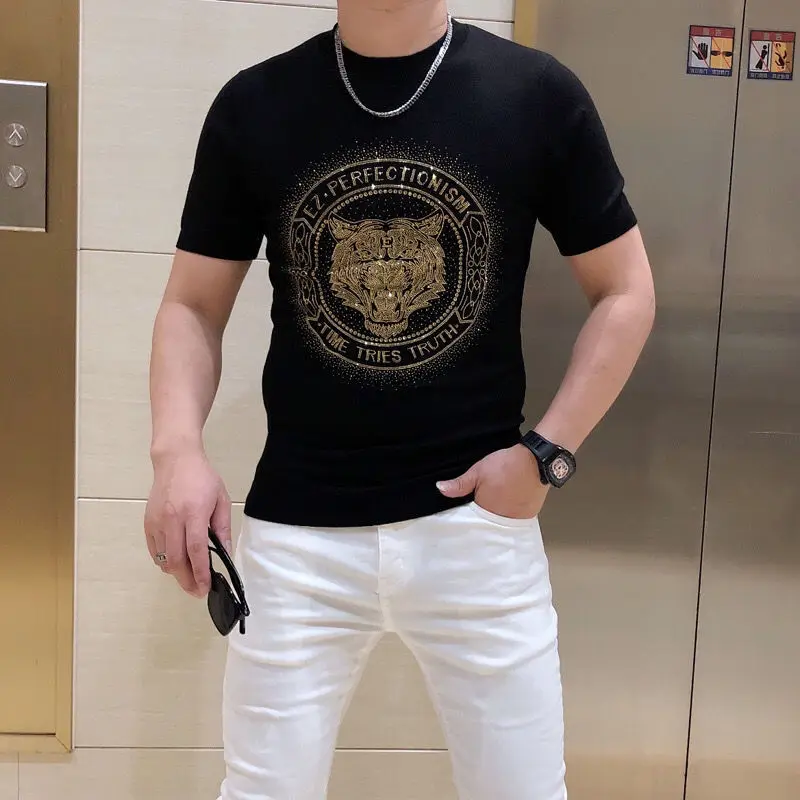 

Summer High Quality Youth Short Sleeve Casual Breathable Comfort Men's tshirt