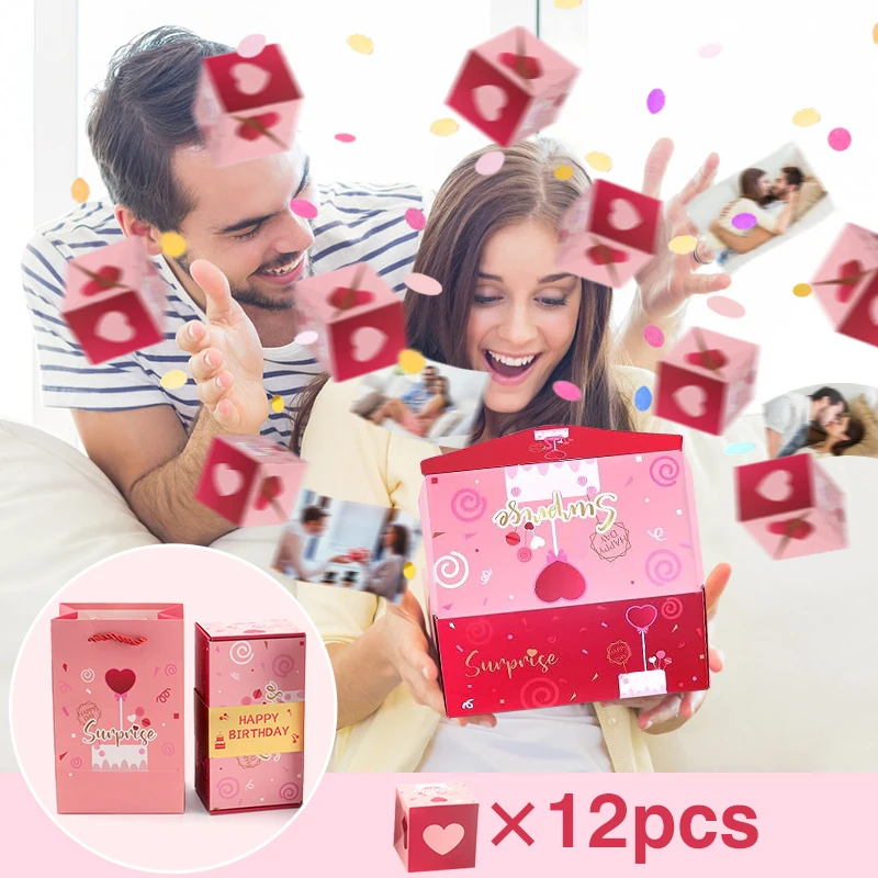 Caja De Regalo Sorpresa: Crea El Regalo Más Sorprendente, Caja De Regalo Explosiva, Caja De