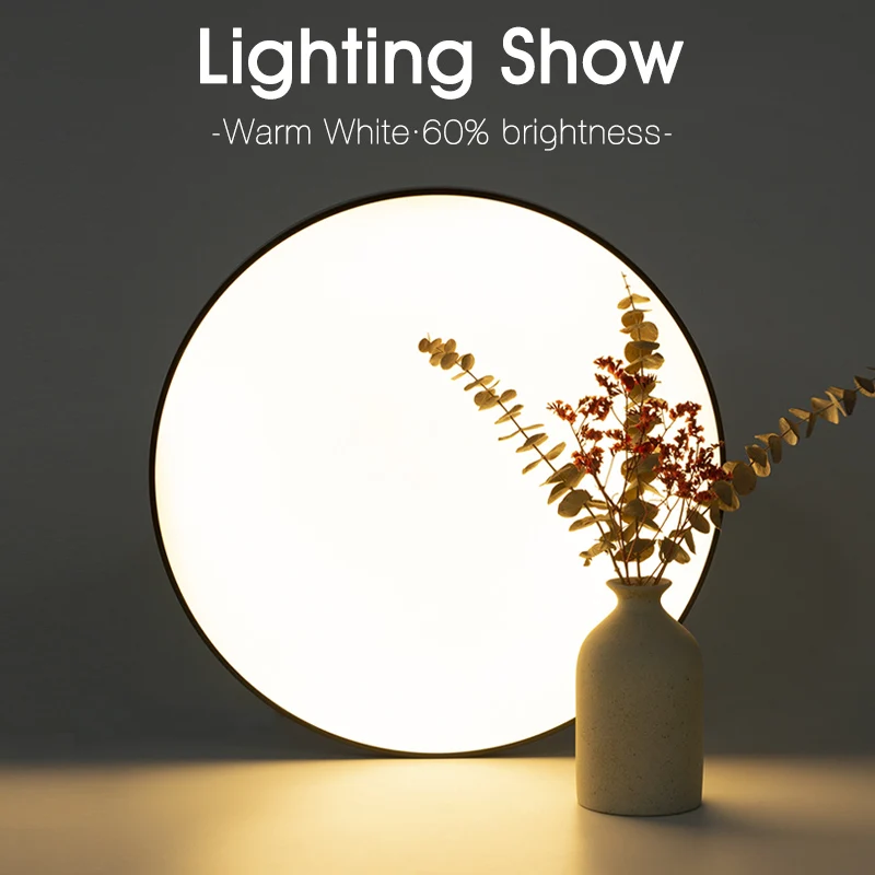 Led Ceiling Light MARPOU Smart ceiling lamp led lamp bedroom ceiling lights Remote control Dimmable led lights room Living room