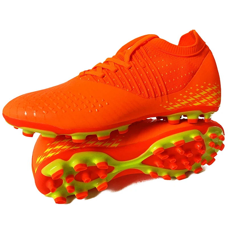Men's High-Top Non-Slip Soccer Cleats - Premium Football Boots for Indoor and Outdoor Play
